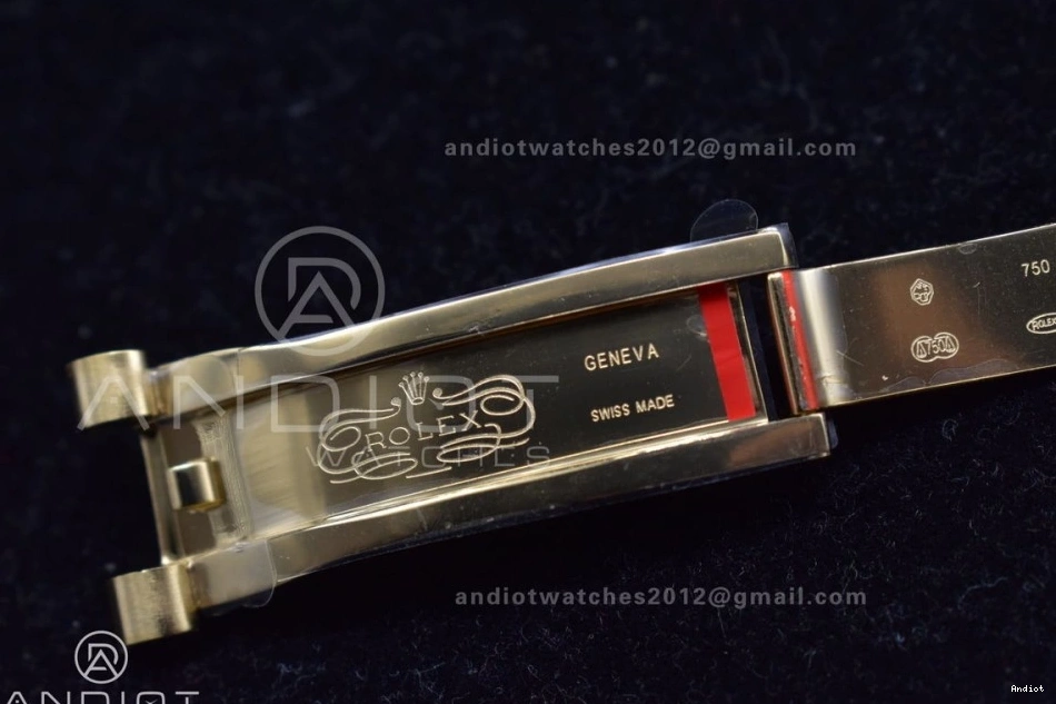 President Weight 904L V Stick YG Steel 731 YG 40 ZipUp Markers DayDate JDF on Gain Bracelet Dial A2836 0711